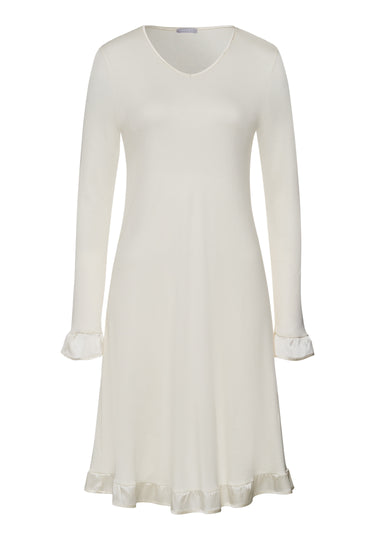 Claire Tencel™ And Cotton Nightgown | Misty White 74768-2123